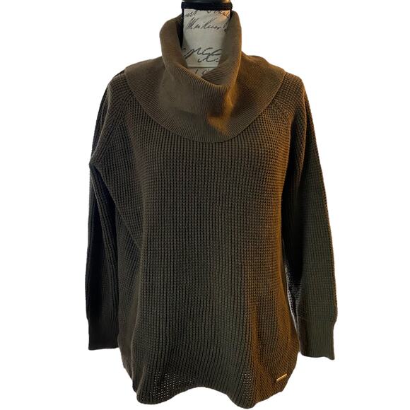 Michael Kors Knit Long Sleeve Turtleneck Sweater Size Large - Picture 1 of 2